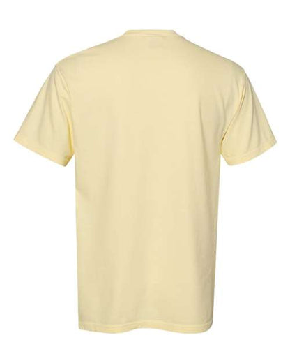 Comfort Colors Unisex Garment-Dyed Heavyweight Pocket T-Shirt - Back