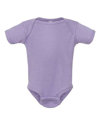 Rabbit Skins Infant Baby Rib Bodysuit - Lavender Front