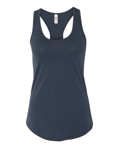 Next Level Women's Ideal Racerback Tank - Indigo Front