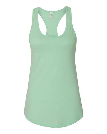 Next Level Women's Ideal Racerback Tank - Mint Front