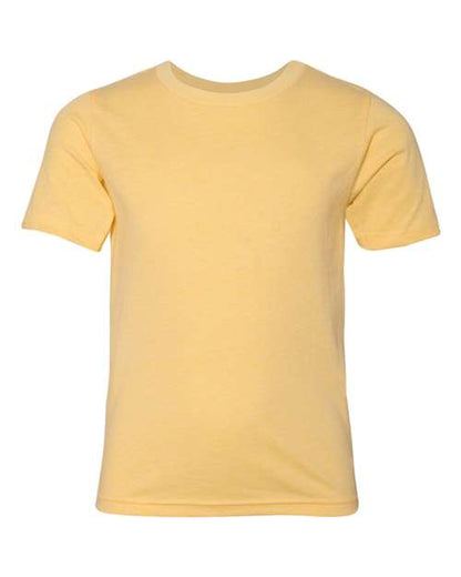 Next Level Youth CVC Tee - Banana Cream Front