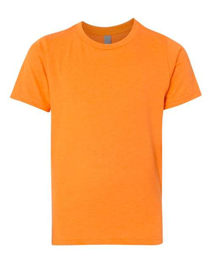 Next Level Youth CVC Tee - Orange Front