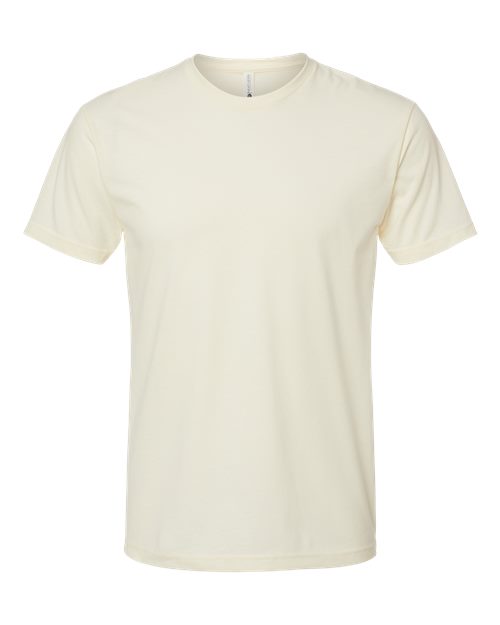 Next Level Unisex Sueded Tee - Natural Front