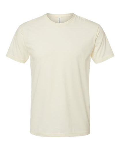 Next Level Unisex Sueded Tee - Natural Front