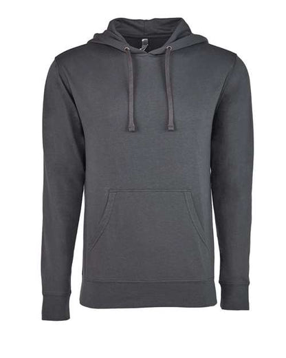 Next Level Unisex Laguna Hoodie Sweatshirt - Heavy Metal/ Heavy Metal Front