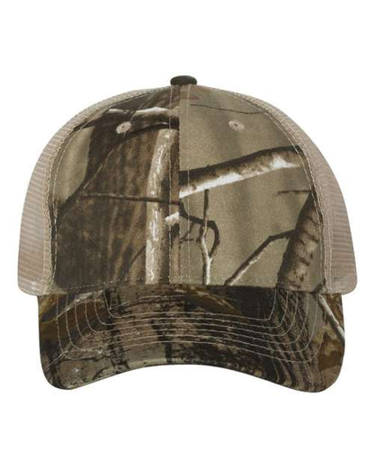 Kati Licensed Camo Mesh Back Cap - Realtree AP/ Tan Front