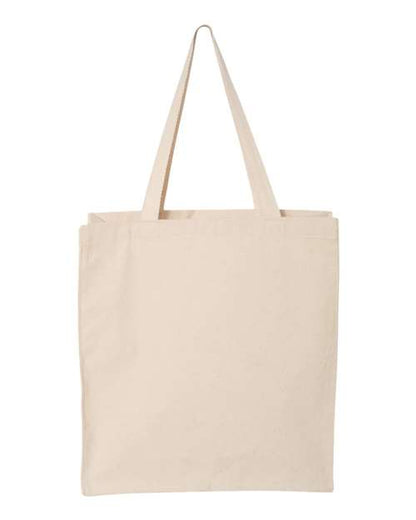 Q-Tees 14L Shopping Bag - Natural Front