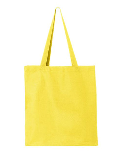 Q-Tees 14L Shopping Bag - Yellow Front