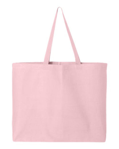 Q-Tees 25L Jumbo Tote - Light Pink Front