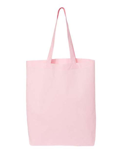 Q-Tees 12L Economical Tote - Light Pink Front