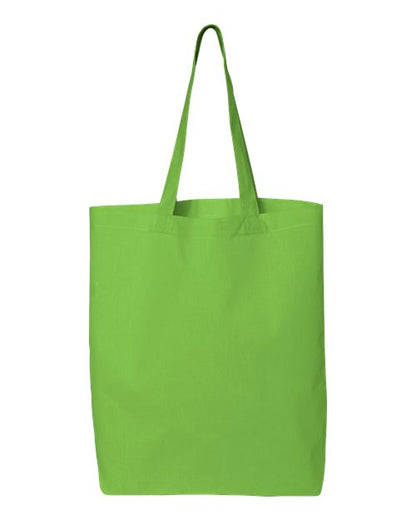 Q-Tees 12L Economical Tote - Lime Front