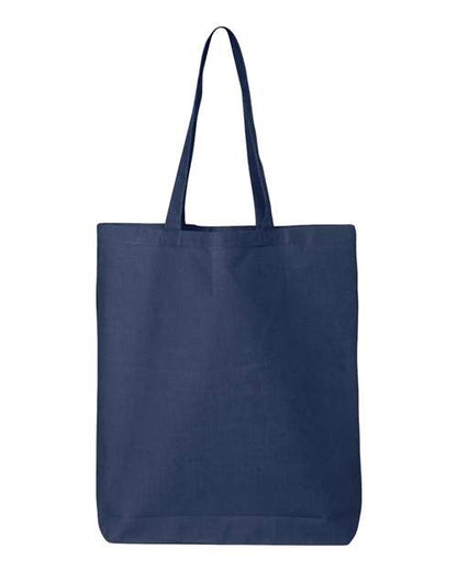 Q-Tees 12L Economical Tote - Navy Front