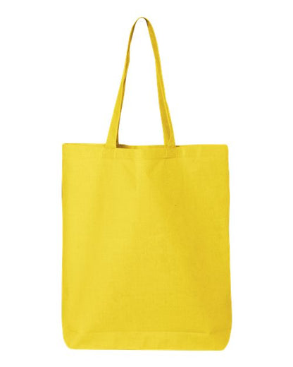 Q-Tees 12L Economical Tote - Yellow Front