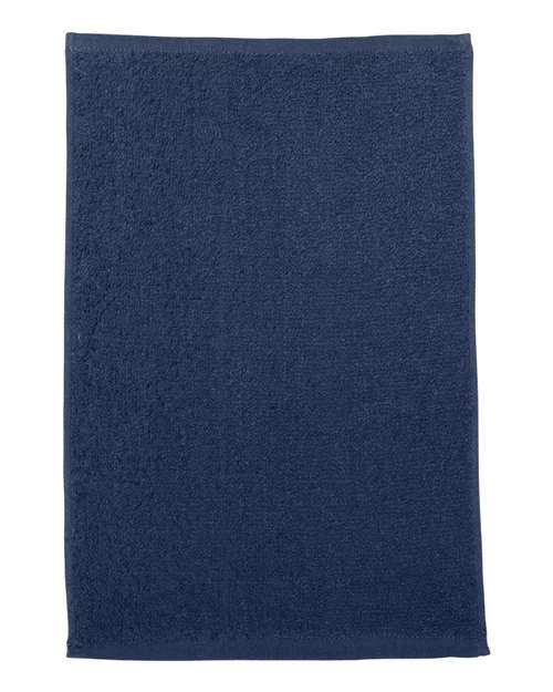 Q-Tees Budget Rally Towel - Navy Front