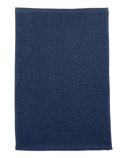 Q-Tees Budget Rally Towel - Navy Front