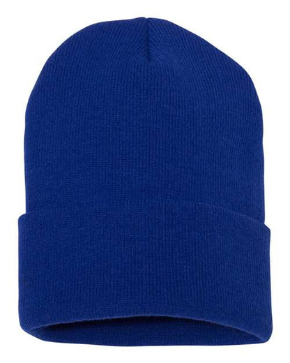 YP Classics Cuffed Beanie - Royal Front
