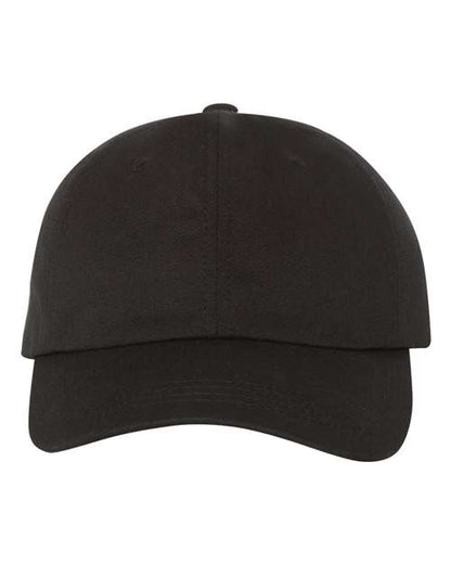 YP Classics Classic Dad Hat - Black Front