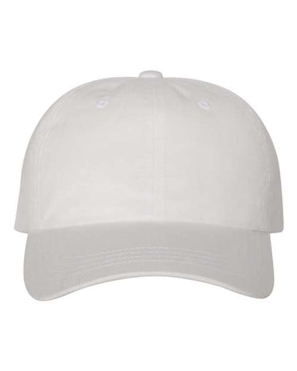 YP Classics Classic Dad Hat - White Front