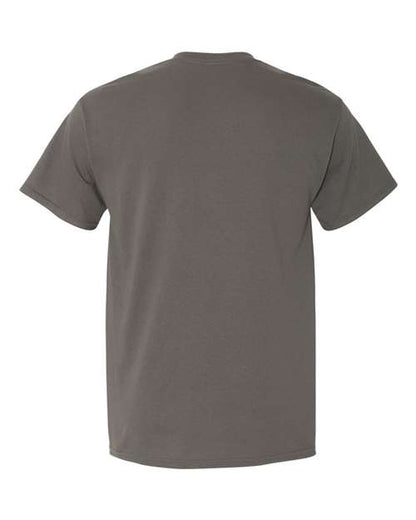 Unisex Heavy Cotton™ Pocket T-Shirt - Charcoal Back