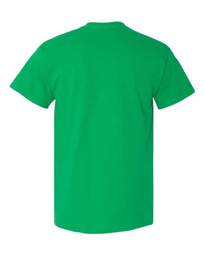 Unisex Heavy Cotton™ Pocket T-Shirt - Irish Green Back