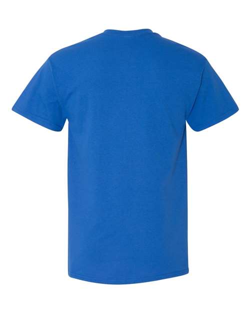 Unisex Heavy Cotton™ Pocket T-Shirt - Royal Back