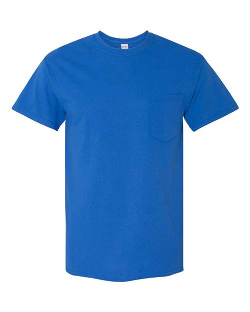 Unisex Heavy Cotton™ Pocket T-Shirt - Royal Front