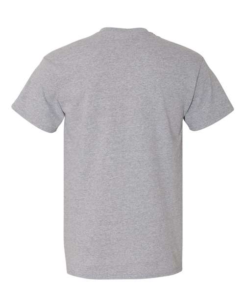 Unisex Heavy Cotton™ Pocket T-Shirt - Sport Grey Back