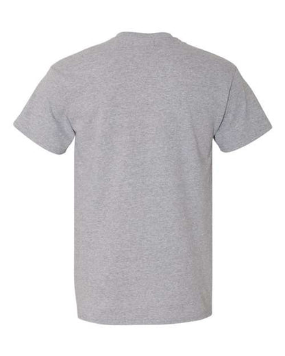 Unisex Heavy Cotton™ Pocket T-Shirt - Sport Grey Back