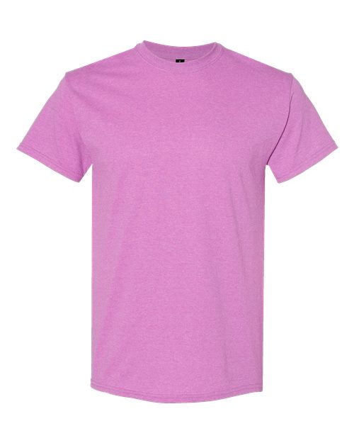 Unisex Heavy Cotton™ T-Shirt - Heather Radiant Orchid Front