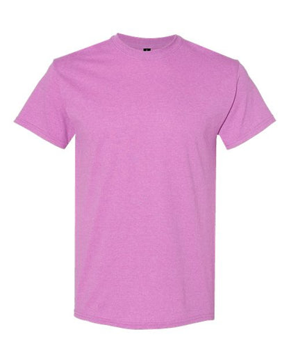 Unisex Heavy Cotton™ T-Shirt - Heather Radiant Orchid Front
