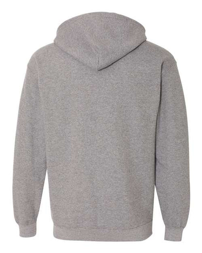 Unisex Heavy Blend™ Full-Zip Hooded Sweatshirt - Graphite Heather Back