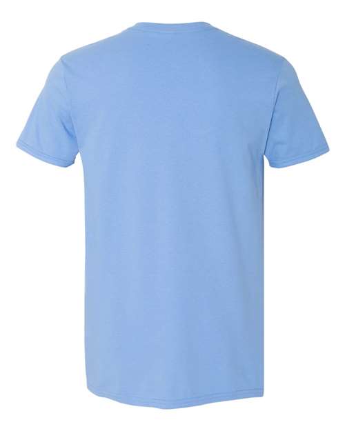 Unisex Softstyle® T-Shirt - Carolina Blue Back