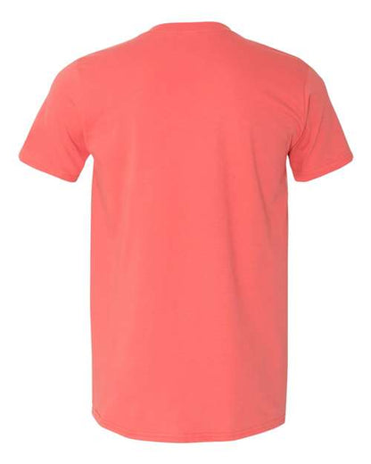 Unisex Softstyle® T-Shirt - Coral Silk Back