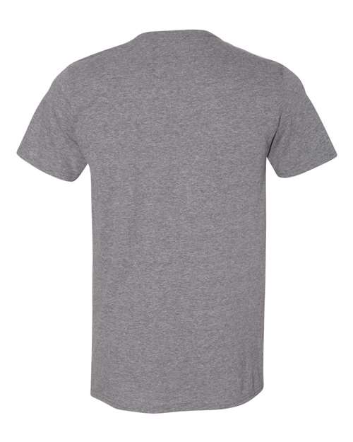 Unisex Softstyle® T-Shirt - Graphite Heather Back
