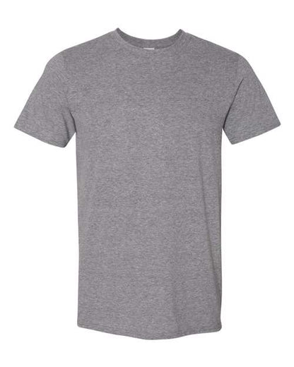 Unisex Softstyle® T-Shirt - Graphite Heather Front