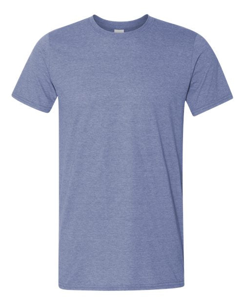 Unisex Softstyle® T-Shirt - Heather Indigo Front