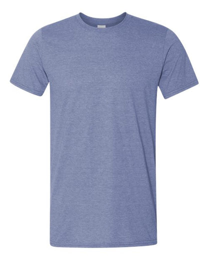 Unisex Softstyle® T-Shirt - Heather Indigo Front