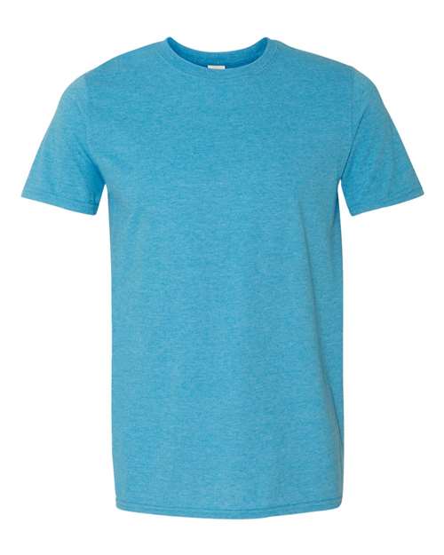Unisex Softstyle® T-Shirt - Heather Sapphire Front