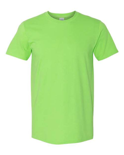 Unisex Softstyle® T-Shirt - Lime Front