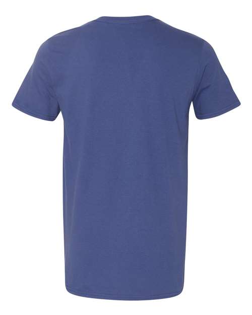 Unisex Softstyle® T-Shirt - Metro Blue Back
