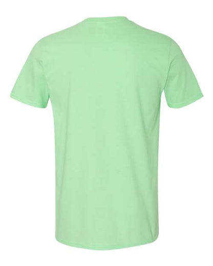 Unisex Softstyle® T-Shirt - Mint Green Back