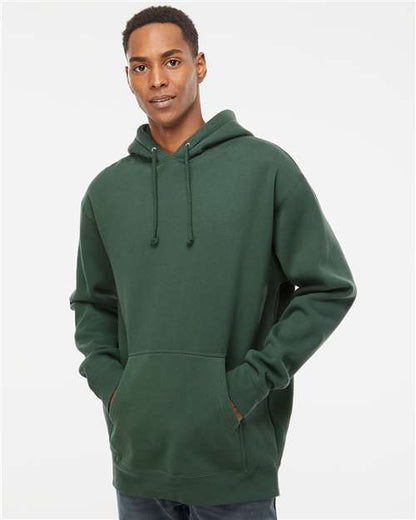 Independent Trading Co. Unisex Heavyweight Hooded Sweatshirt - Model Front