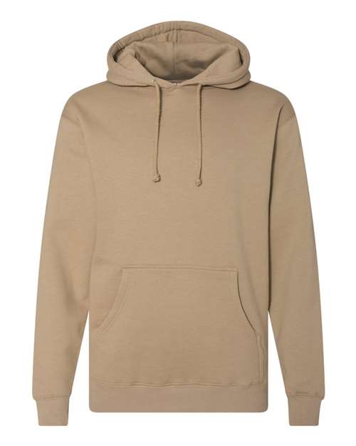 Independent Trading Co. Unisex Heavyweight Hooded Sweatshirt - Sandstone Front