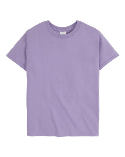 Hanes Youth Authentic T-Shirt - Lavender Front