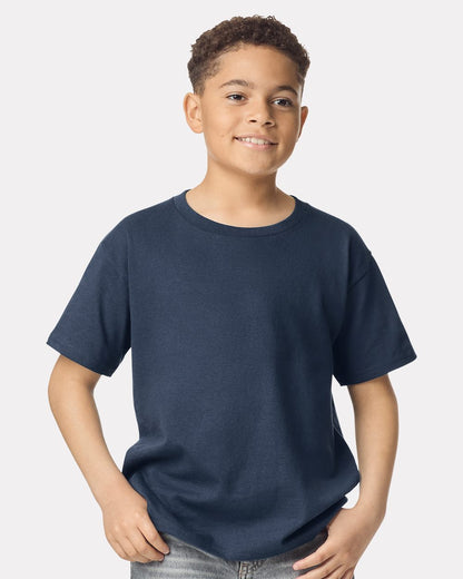Youth Heavy Cotton™ T-Shirt - Gravel Front