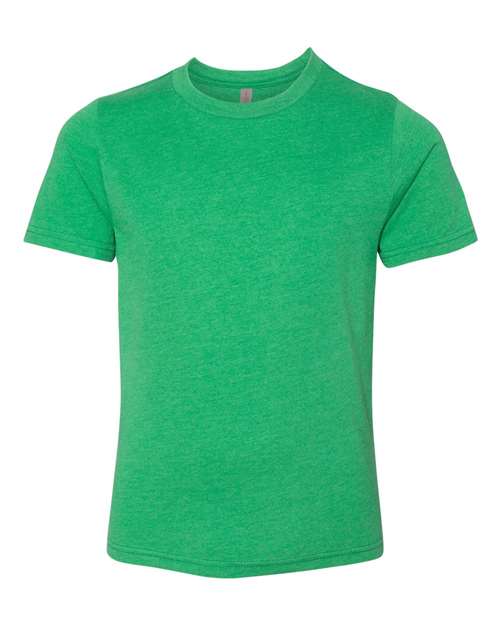 Next Level Youth CVC Tee - Kelly Green Front