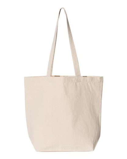 Liberty Bags Large Canvas Tote - Back