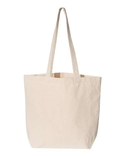 Liberty Bags Large Canvas Tote - Natural Front