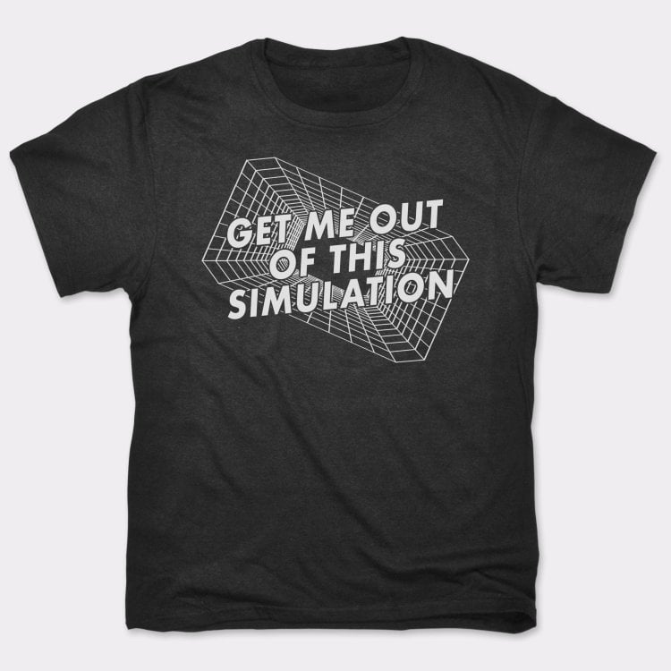 Get Me Out Of This Simulation - 6DollarShirts