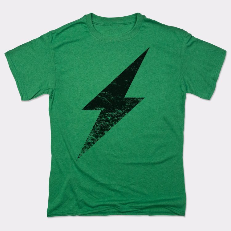 Vintage Lightning Bolt - 6DollarShirts